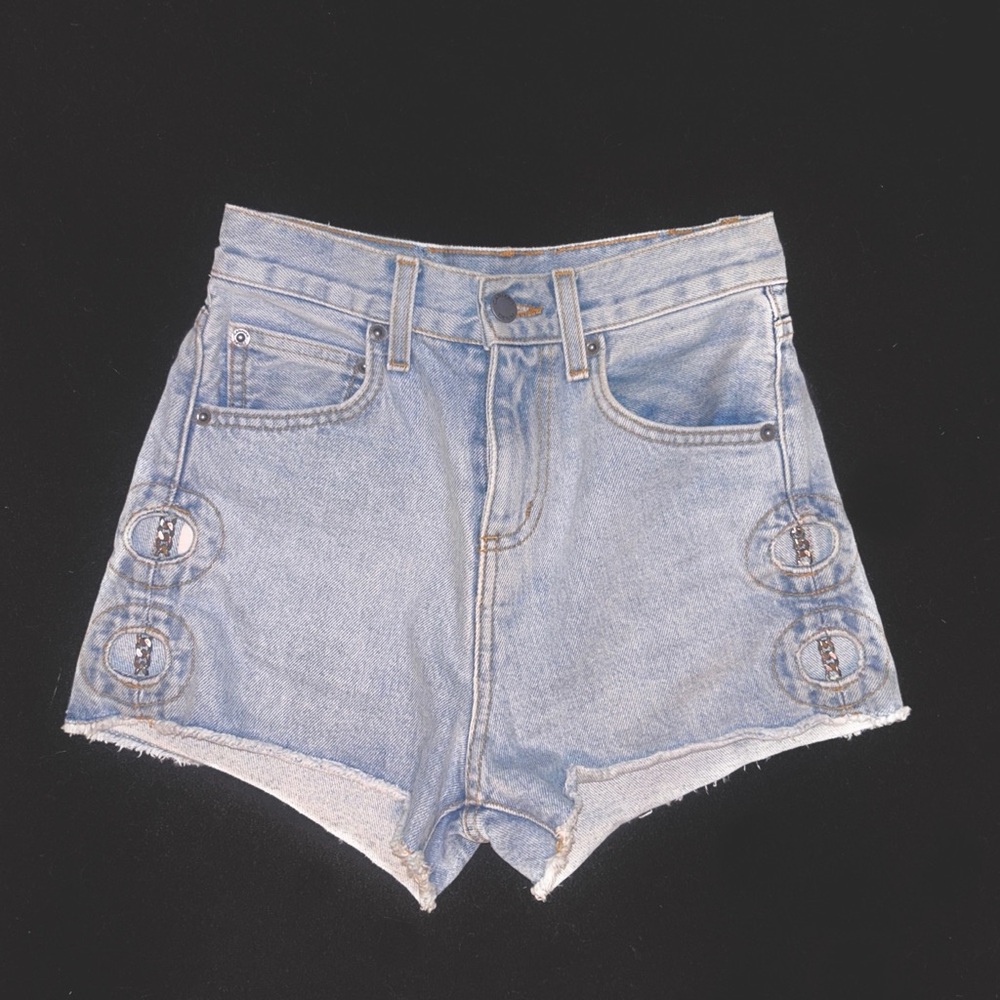 Carmar brand shorts, cute shorts with chain